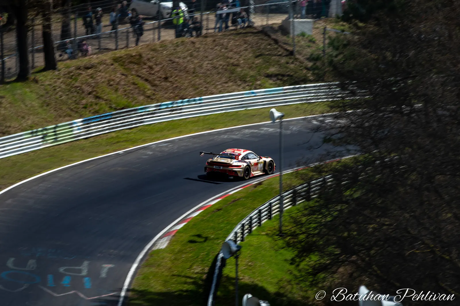 BLACK FALCON Team EAE during NLS 3 2026 at Nurburgring, Germany, motorsport photography by Batuhan Pehlivan