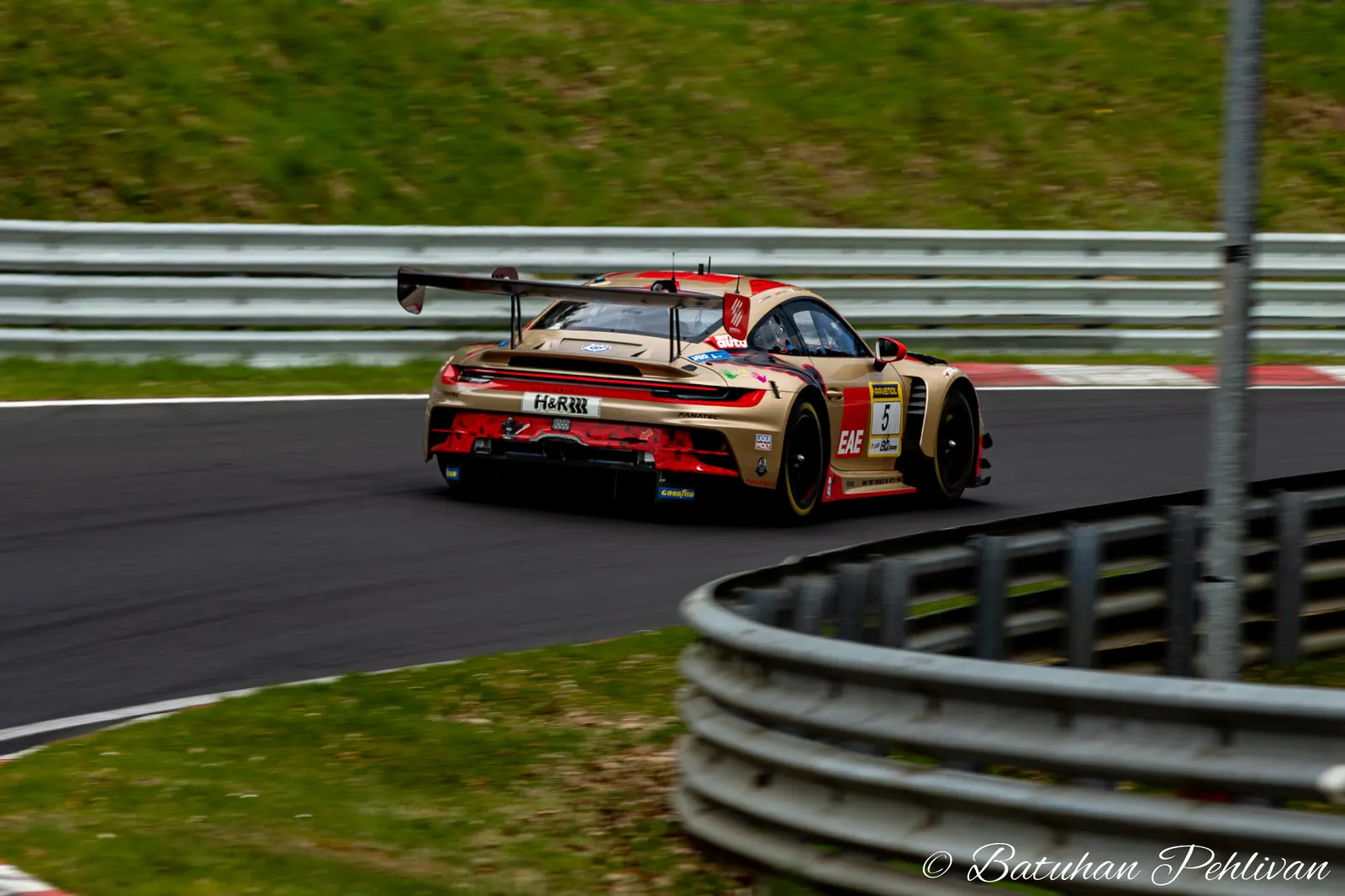 BLACK FALCON Team EAE during NLS 3 2026 at Nurburgring, Germany, motorsport photography by Batuhan Pehlivan