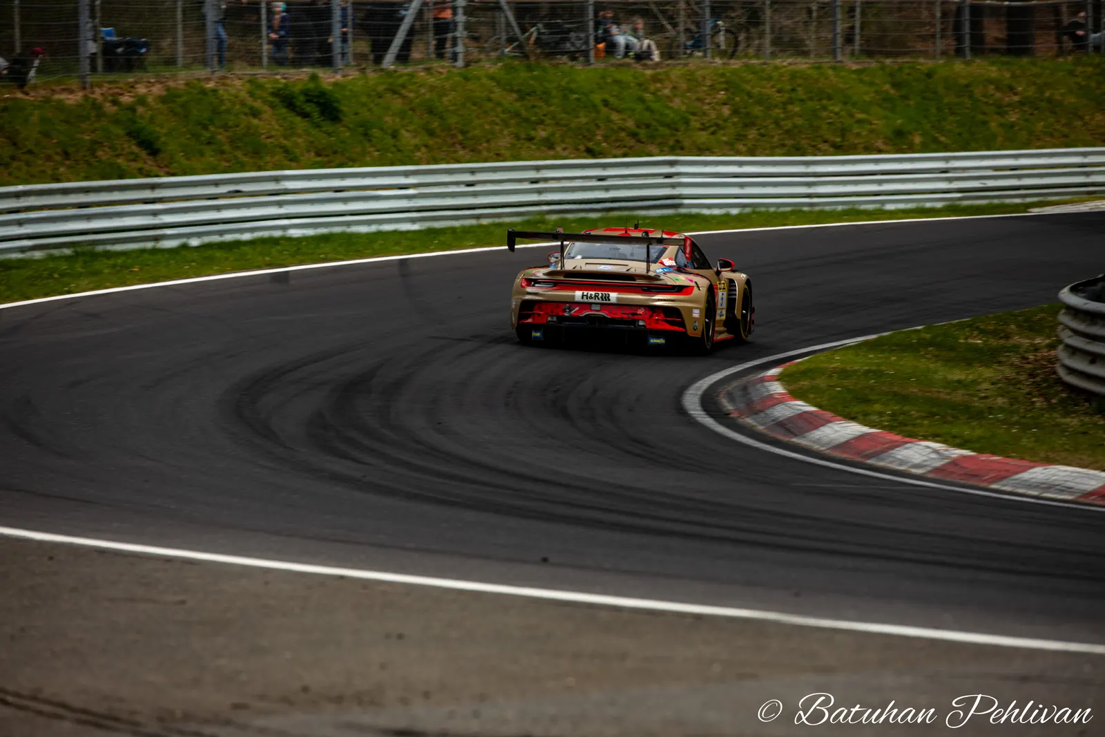 BLACK FALCON Team EAE during NLS 3 2026 at Nurburgring, Germany, motorsport photography by Batuhan Pehlivan