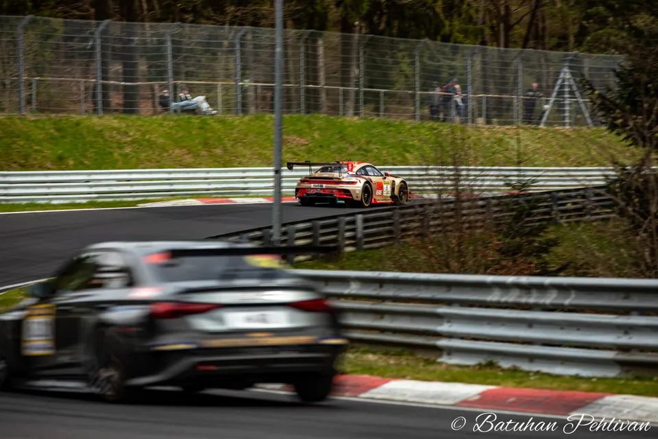 BLACK FALCON Team EAE during NLS 3 2026 at Nurburgring, Germany, motorsport photography by Batuhan Pehlivan