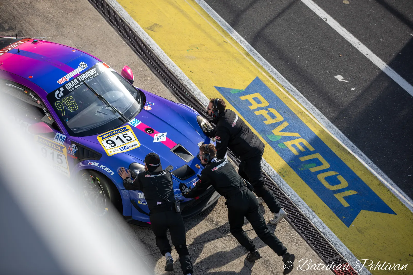 SRS Team Sorg Rennsport during NLS 3 2026 at Nurburgring, Germany, motorsport photography by Batuhan Pehlivan