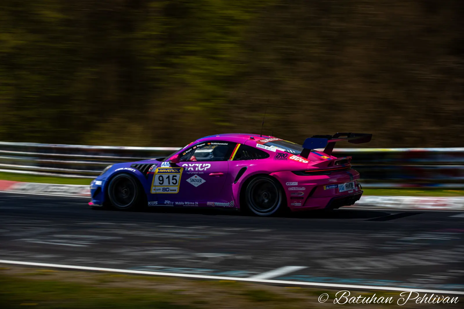 SRS Team Sorg Rennsport during NLS 3 2026 at Nurburgring, Germany, motorsport photography by Batuhan Pehlivan