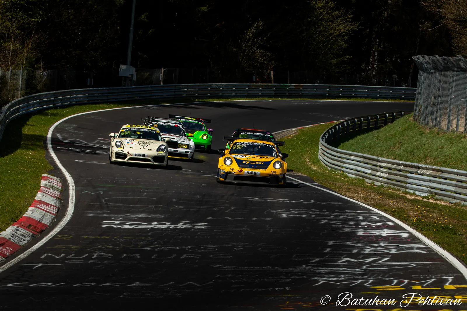Smyrlis Racing during NLS 3 2026 at Nurburgring, Germany, motorsport photography by Batuhan Pehlivan