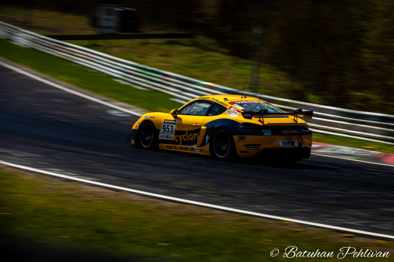 Smyrlis Racing during NLS 3 2026 at Nurburgring, Germany, motorsport photography by Batuhan Pehlivan