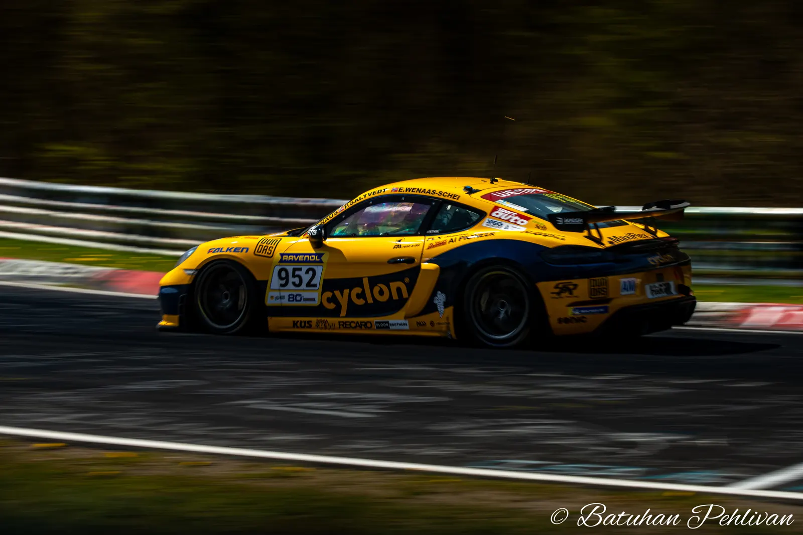 Smyrlis Racing during NLS 3 2026 at Nurburgring, Germany, motorsport photography by Batuhan Pehlivan