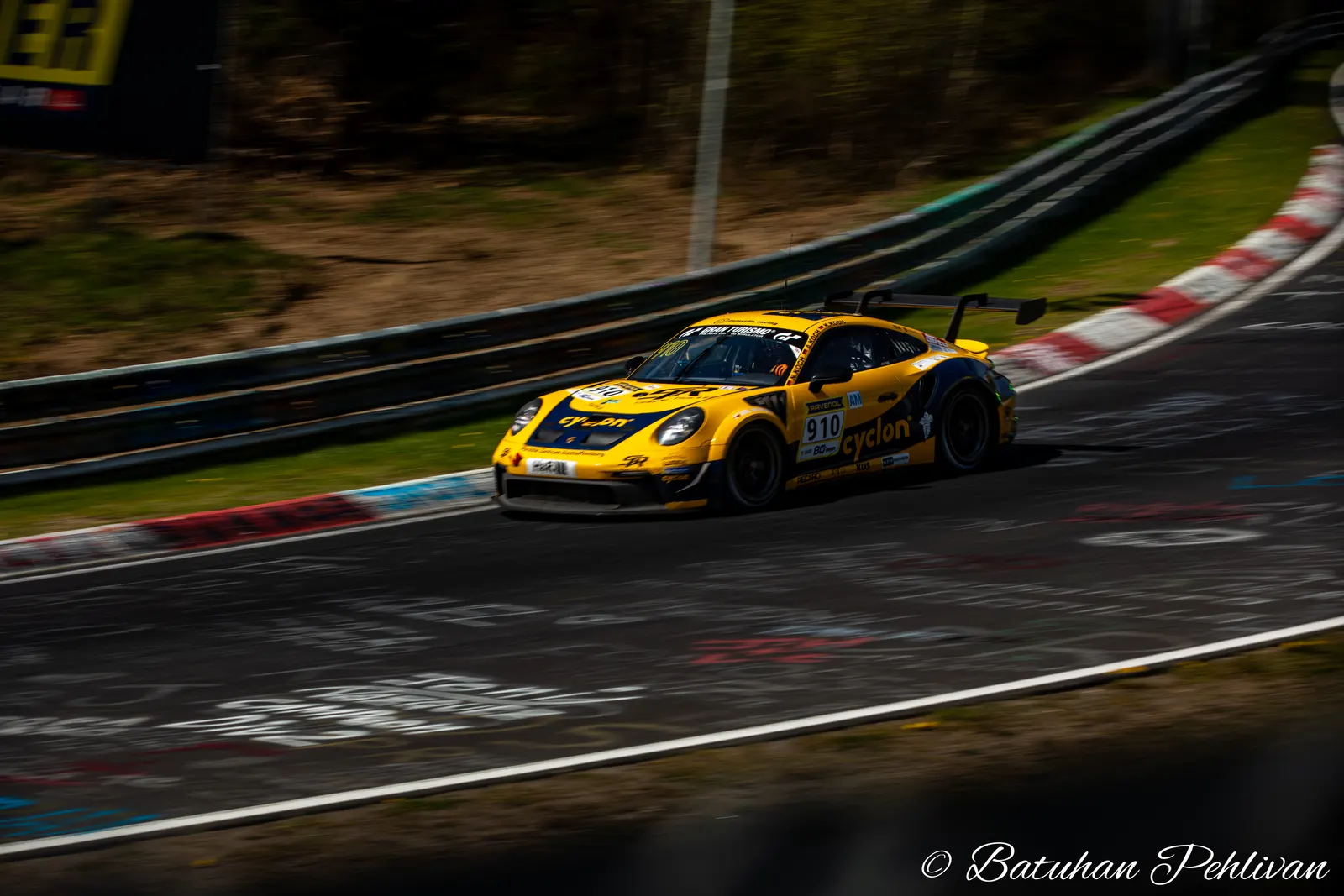 Smyrlis Racing during NLS 3 2026 at Nurburgring, Germany, motorsport photography by Batuhan Pehlivan