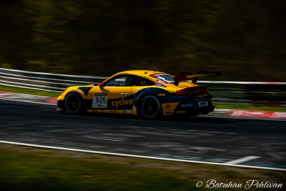 Smyrlis Racing during NLS 3 2026 at Nurburgring, Germany, motorsport photography by Batuhan Pehlivan