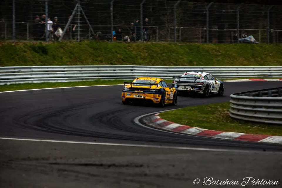 Smyrlis Racing during NLS 3 2026 at Nurburgring, Germany, motorsport photography by Batuhan Pehlivan