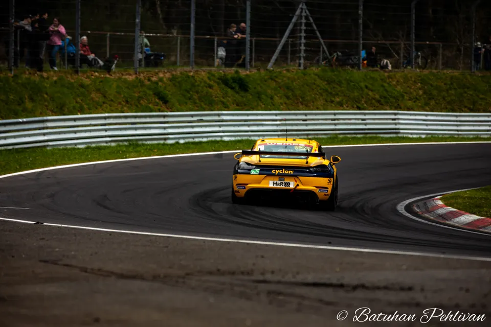 Smyrlis Racing during NLS 3 2026 at Nurburgring, Germany, motorsport photography by Batuhan Pehlivan