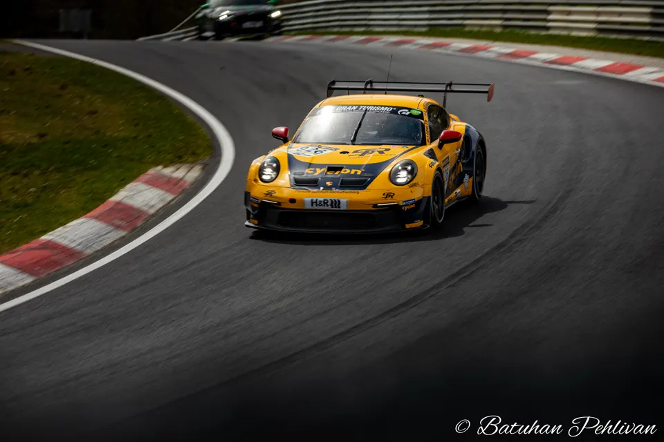 Smyrlis Racing during NLS 3 2026 at Nurburgring, Germany, motorsport photography by Batuhan Pehlivan