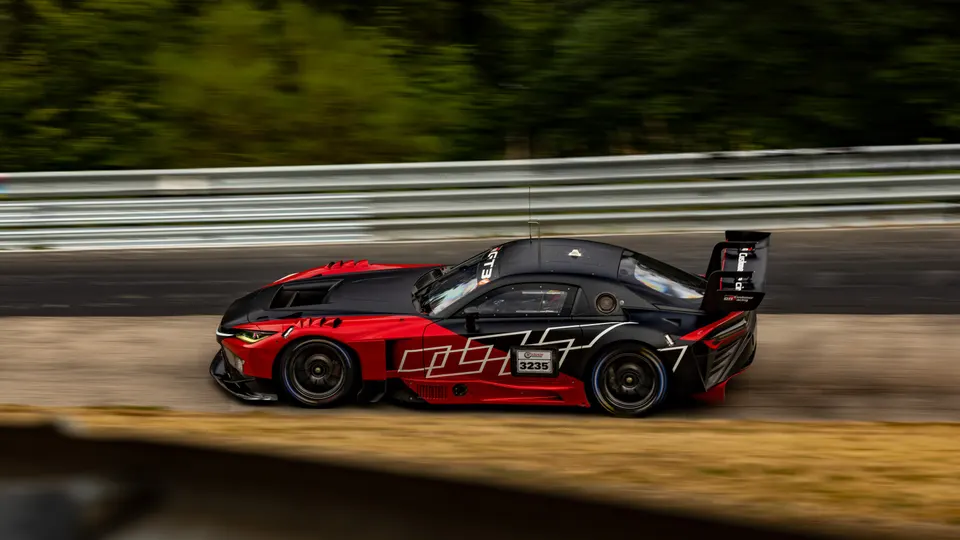 Toyota during TEST DRIVES at Nurburgring, Germany, motorsport photography by Batuhan Pehlivan