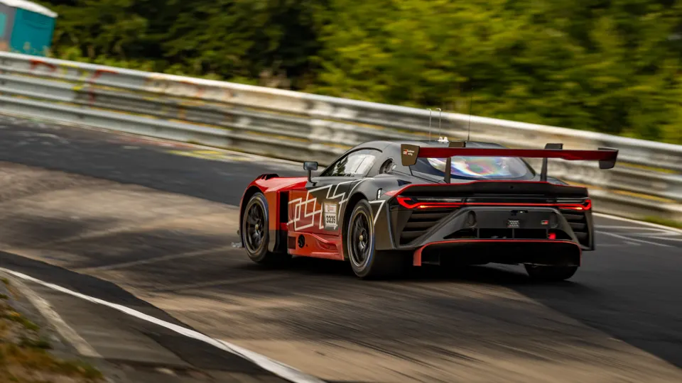 Toyota during TEST DRIVES at Nurburgring, Germany, motorsport photography by Batuhan Pehlivan
